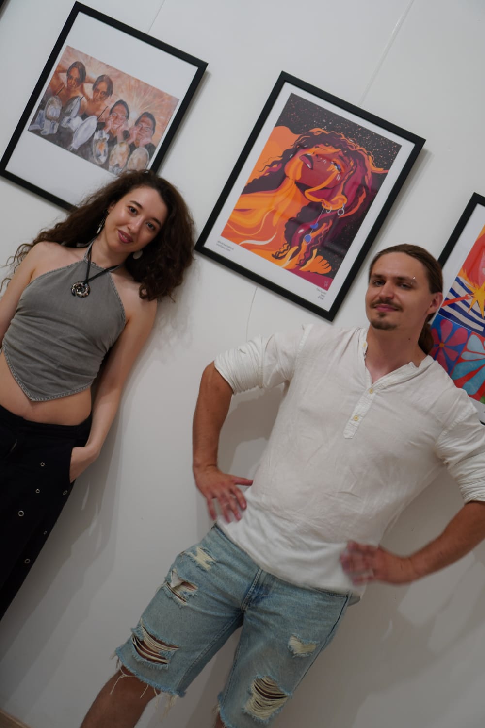 Tea Lazić i Alan Hodak uz Trantanine ilustracije